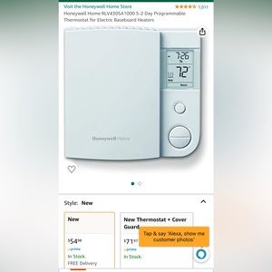 Honeywell Home Thermostat